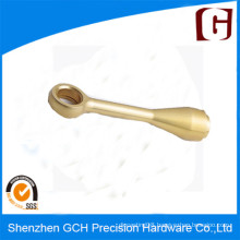 Customized Bronze Push Handle CNC Precision Machined Part